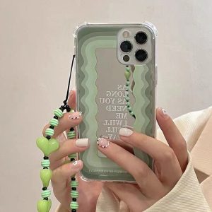 Green Mirror iPhone 13 Pro Max Case