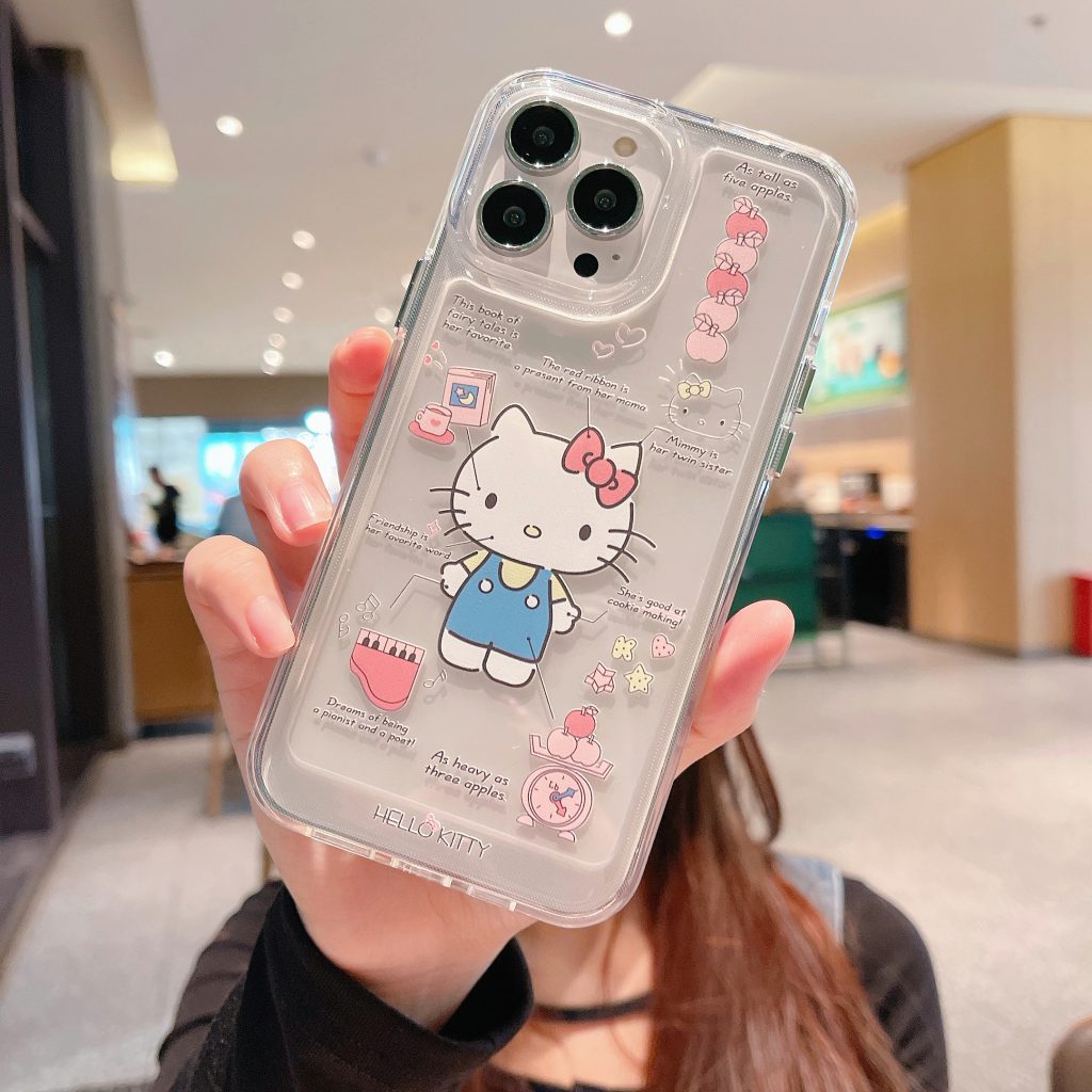 Hello Kitty Clear iPhone 12 Pro Max Case