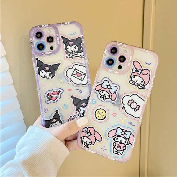 My Melody X Kuromi iPhone Cases