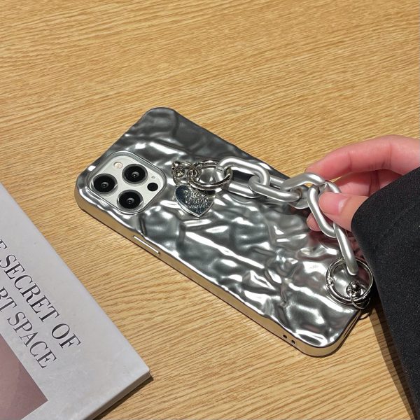 Liquid Metal iPhone 11 Pro Max Case With Chain