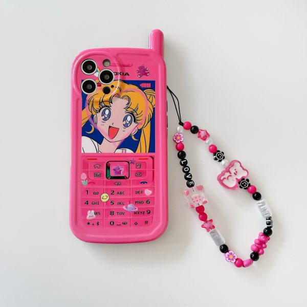 Pink Sailor Moon Girls iPhone Case