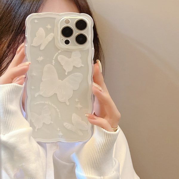 White Butterfly iPhone Case | FinishifyStore