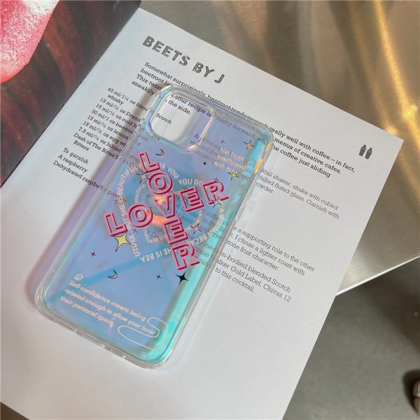 Holographic Lover iPhone 13 Case