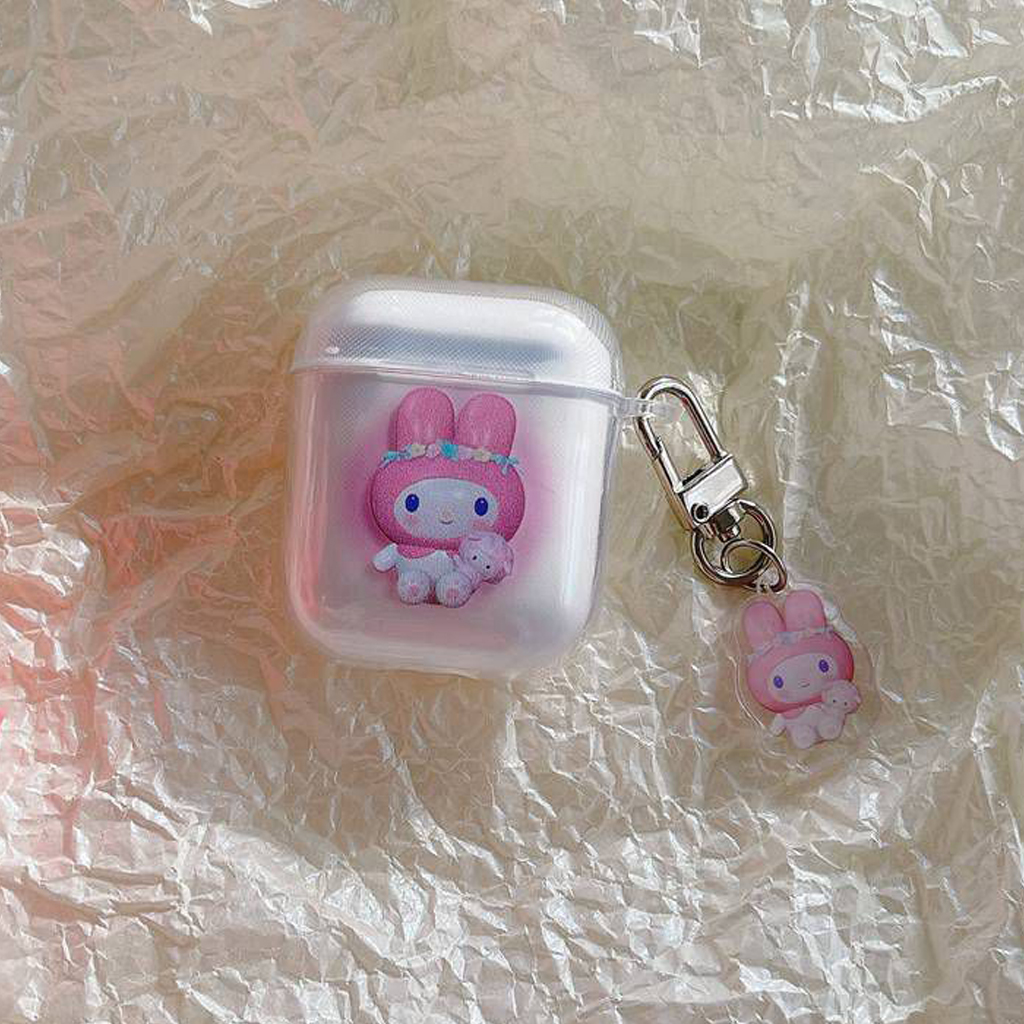 Pink Melody AirPod Case