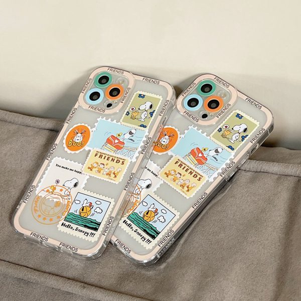 Snoopy Stamp iPhone 13 Pro Max Case