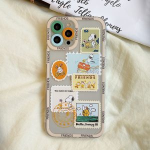 Snoopy Stamp iPhone 12 Pro Max Case