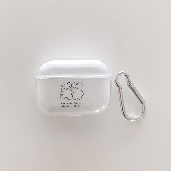 Two Bears Clear AirPod Pro Case