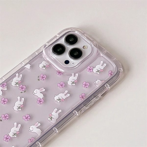 Cute Rabbits iPhone 14 Pro Max Case
