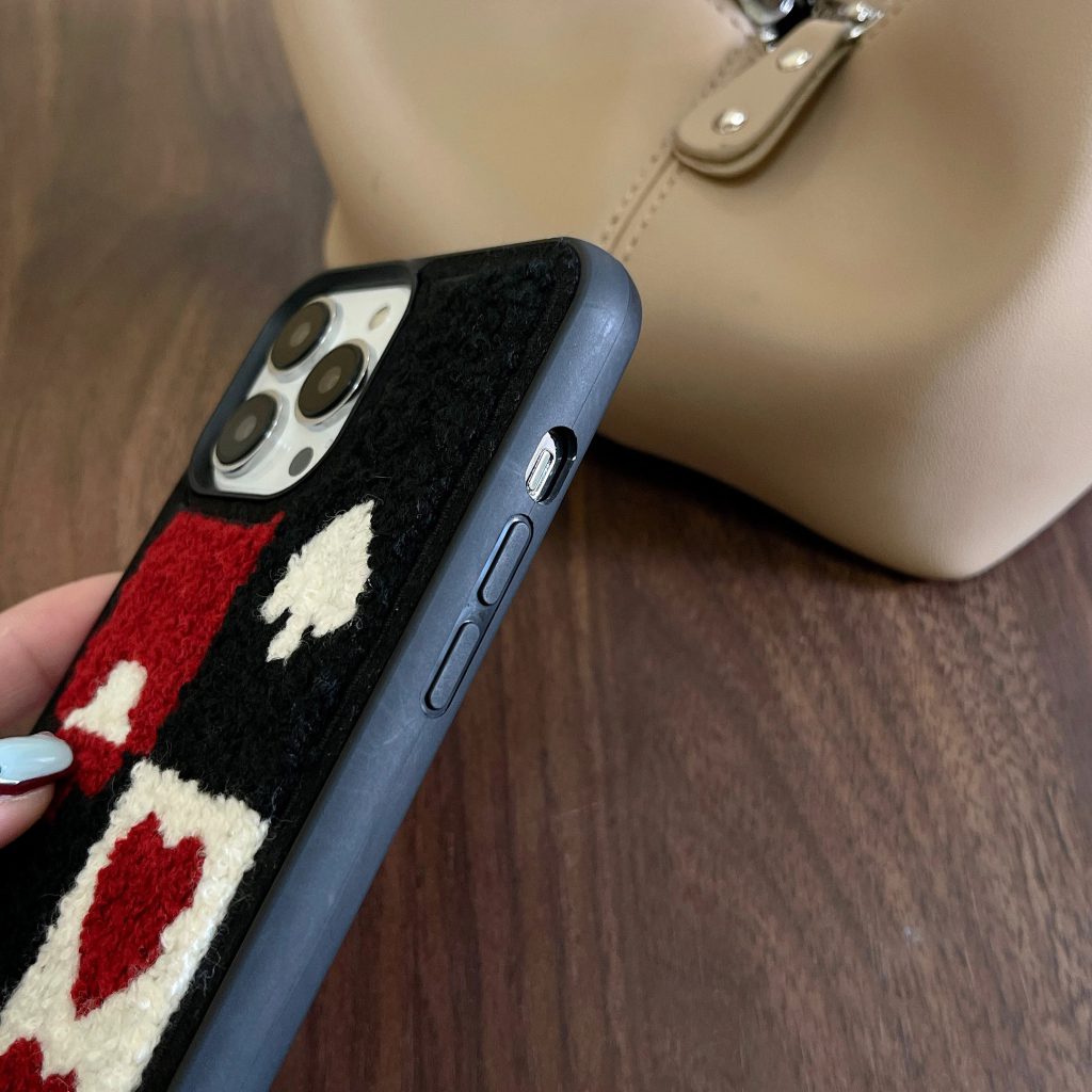 Poker Card Plush iPhone 11 Pro Max Case