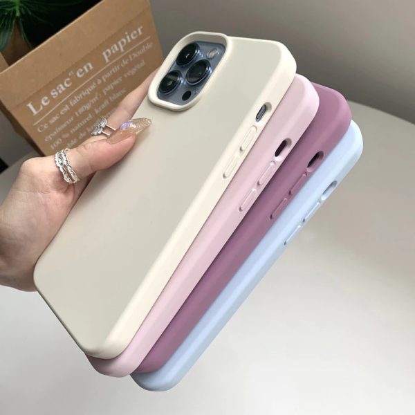 Colorful Soft Silicone iPhone 13 Pro Max Cases