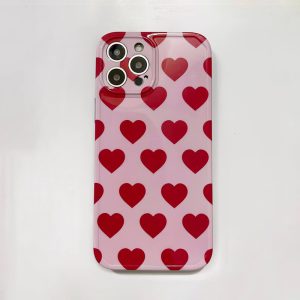 Red Hearts iPhone 13 Pro Max Case