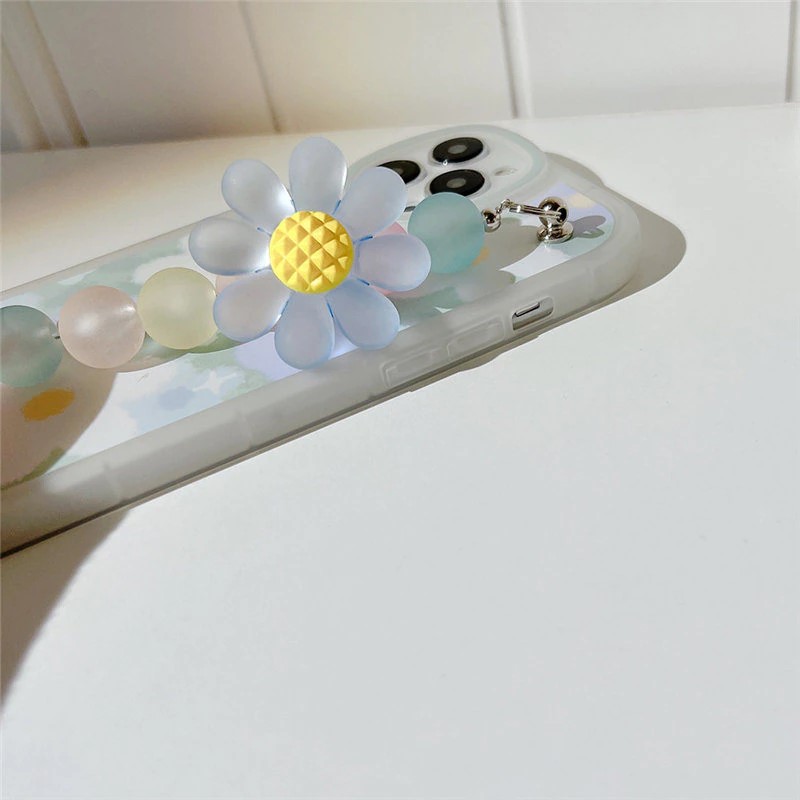 Watercolor Flower Chain iPhone 13 Pro Max Case