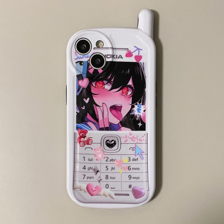 anime girl iphone 12 case