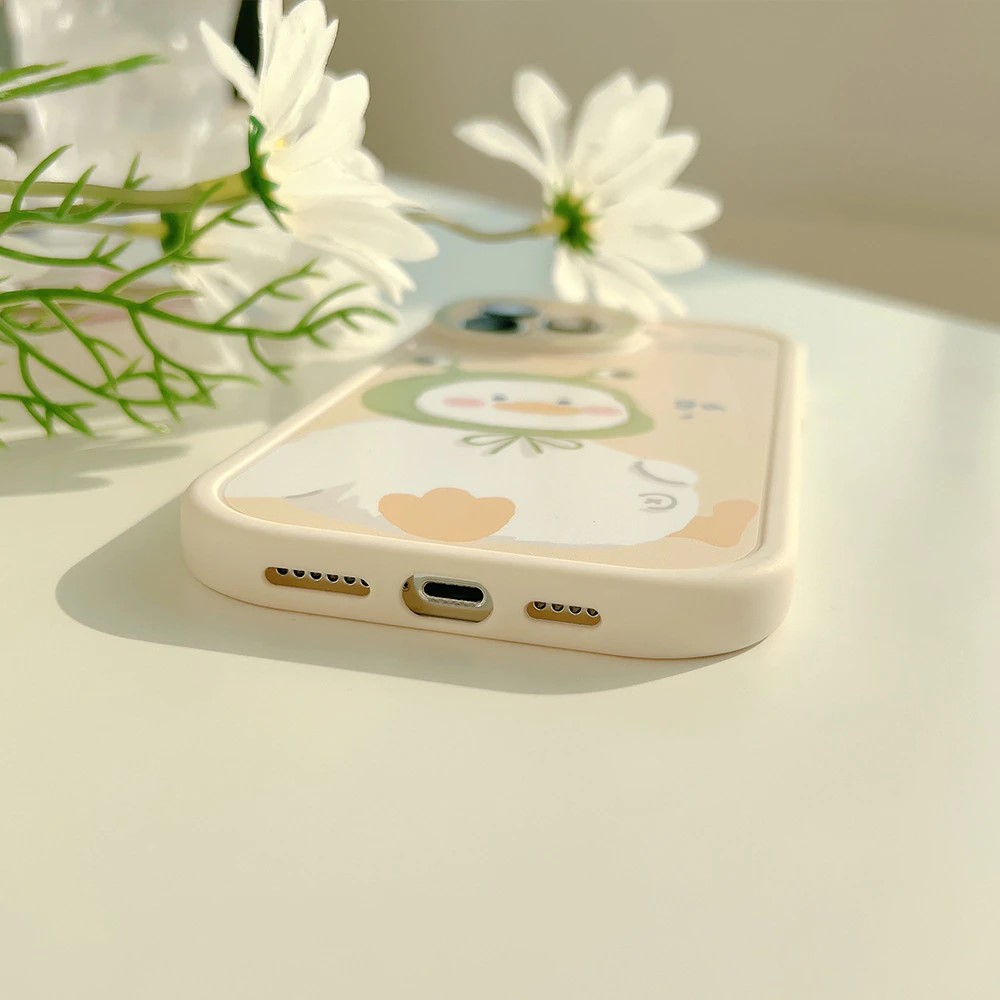 White Duck iPhone XR Case
