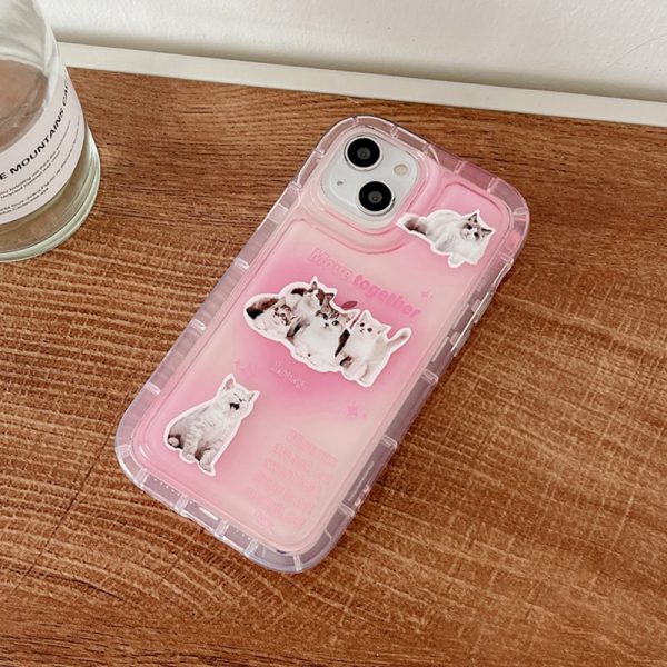 Cats Stickers iPhone 14 Case