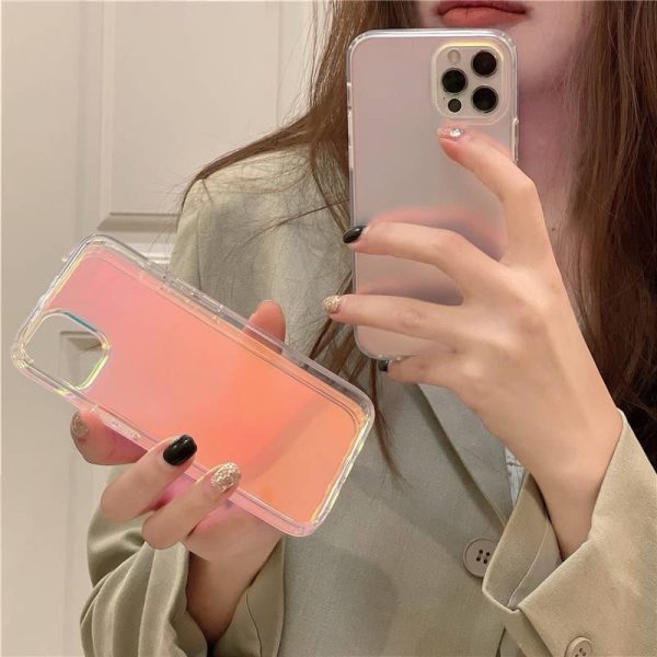 Holographic Matte iPhone Case