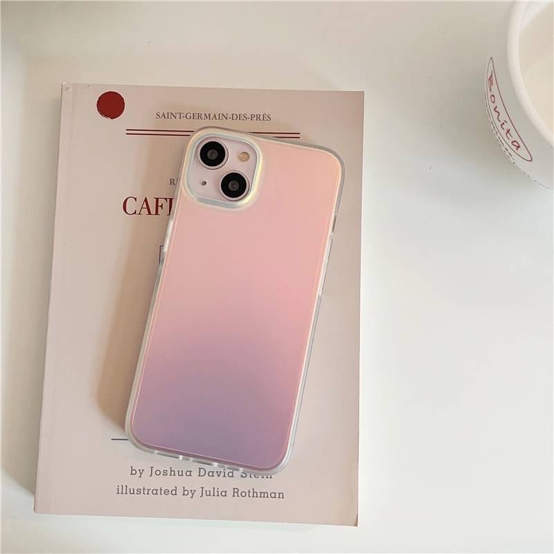 Holographic Matte iPhone 14 Case