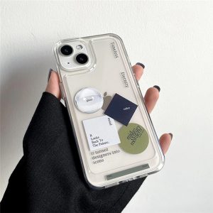 Clear Minimal iPhone 13 Case