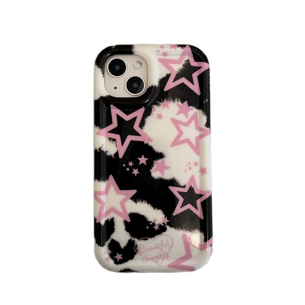 Pink Stars iPhone Case
