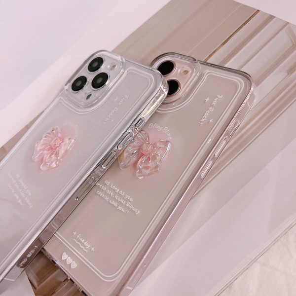 Crystal Bow Tie iPhone XR Case