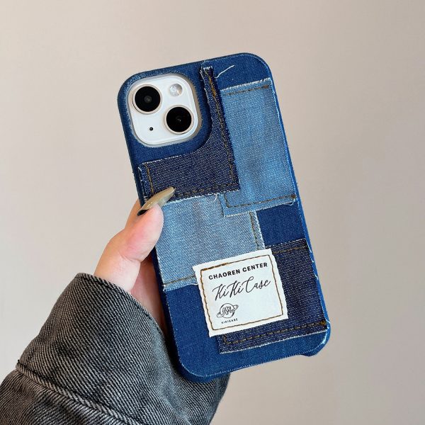 Blue Denim iPhone 14 Case