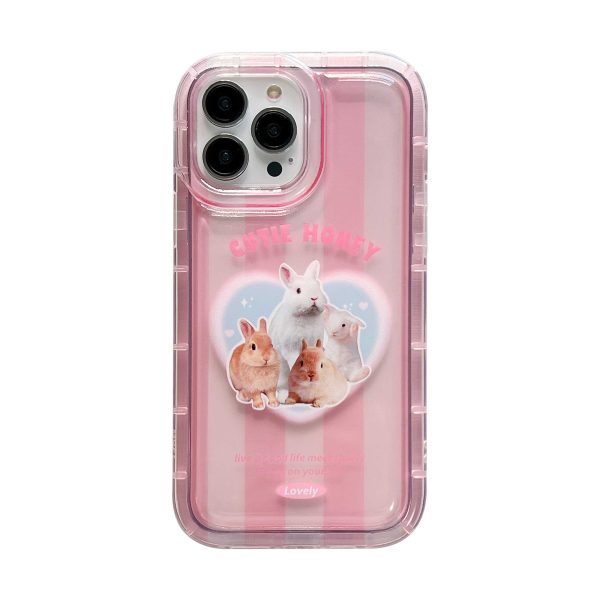 Little Rabbits iPhone 14 Pro Max Case