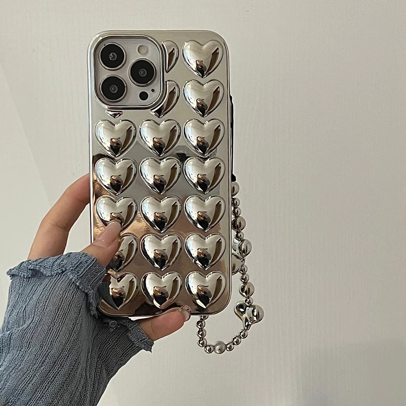 Metal Heart iPhone Case