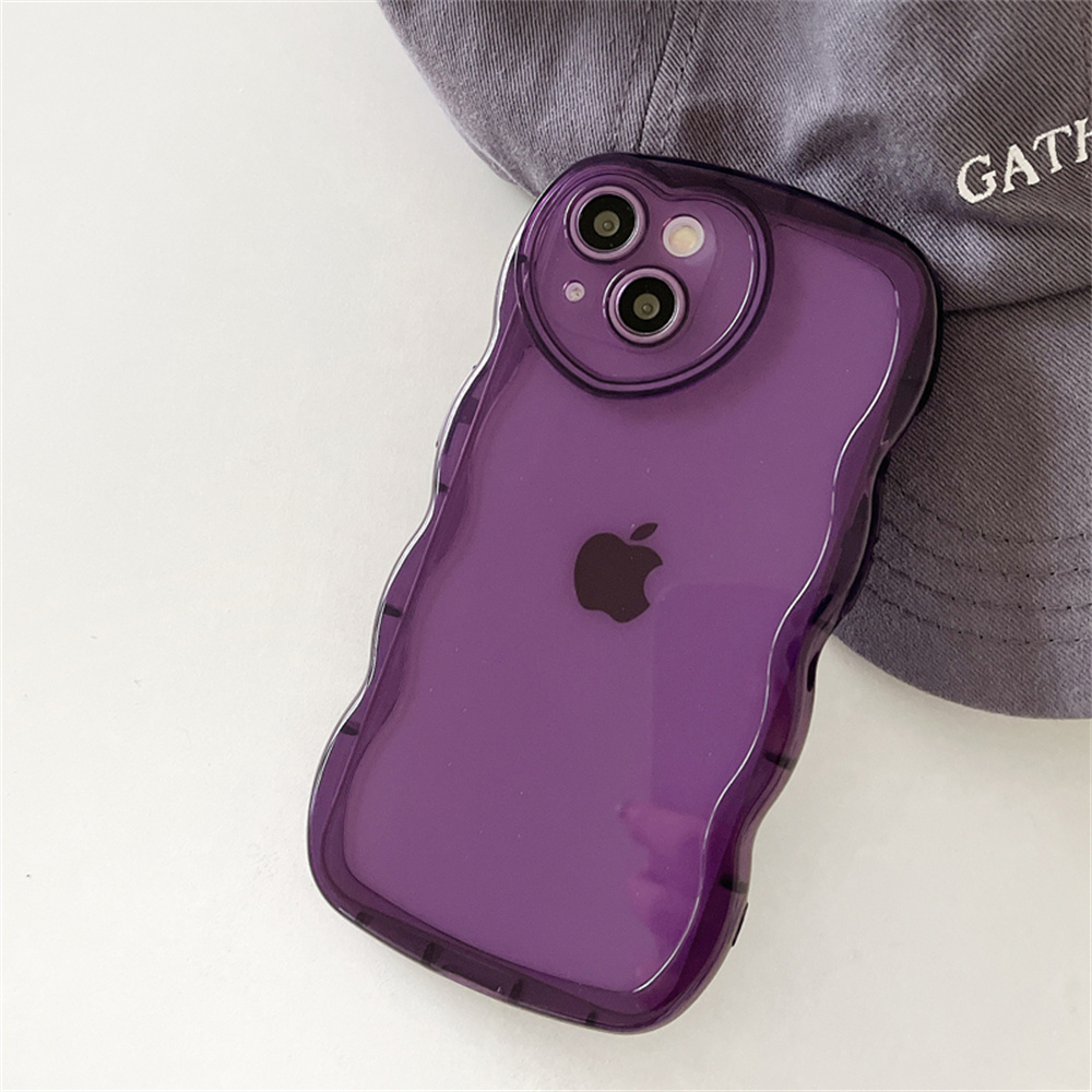 Purple Heart Shaped iPhone 13 Case