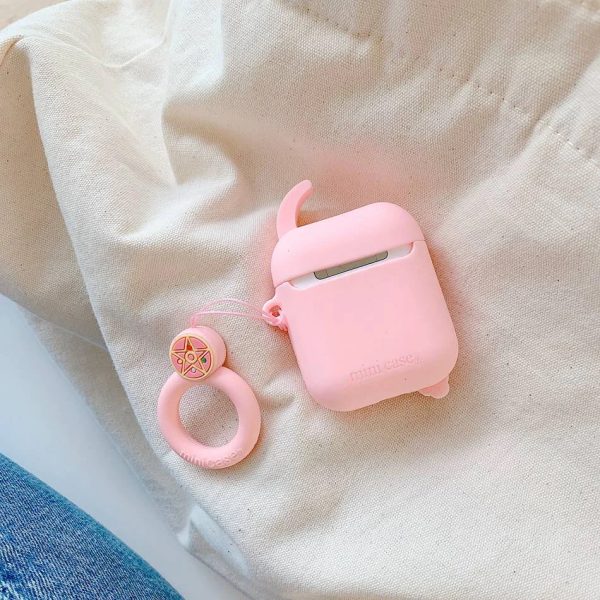 Sailor Moon Pink AirPods Case