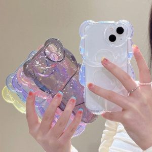 3D Bear iPhone Case