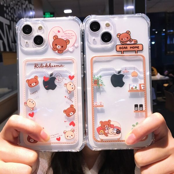 Kawaii Cases With Card Holder