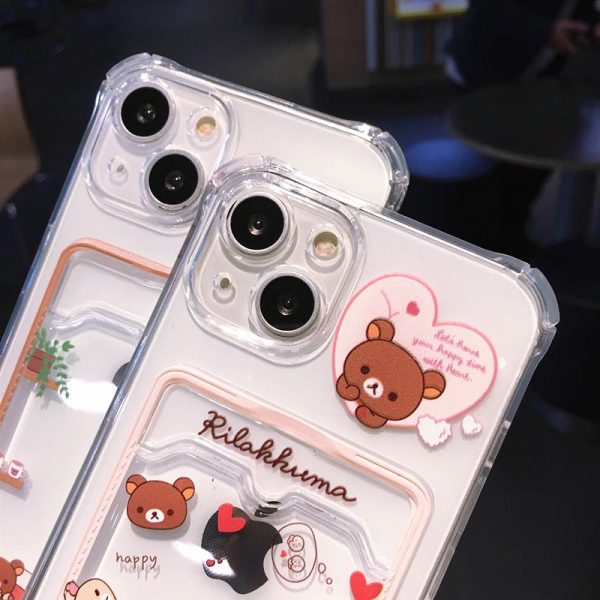 Kawaii Cases With Card Holder
