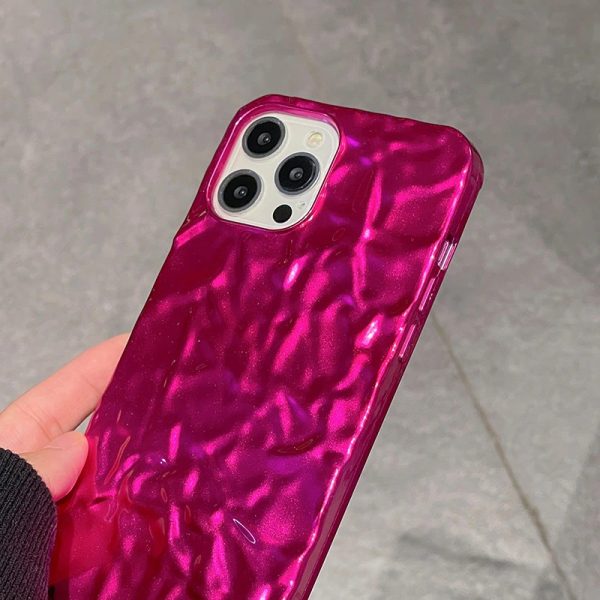 Liquid Pink Metal iPhone 13 Pro Max Case
