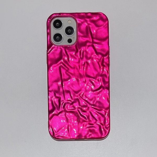 Liquid Pink Metal iPhone 12 Pro Max Case