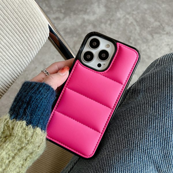 Pink Puffer Jacket iPhone 14 Pro Max Case