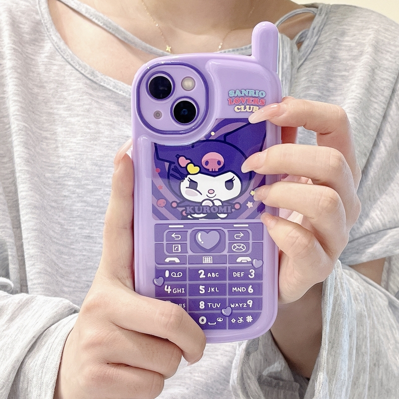 Purple Kuromi Sanrio iPhone Case