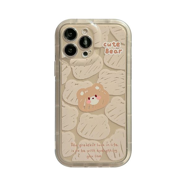 Milky Teddy Bear iPhone 12 Pro Max Case