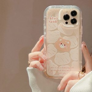 Milky Teddy Bear iPhone 13 Pro Max Case