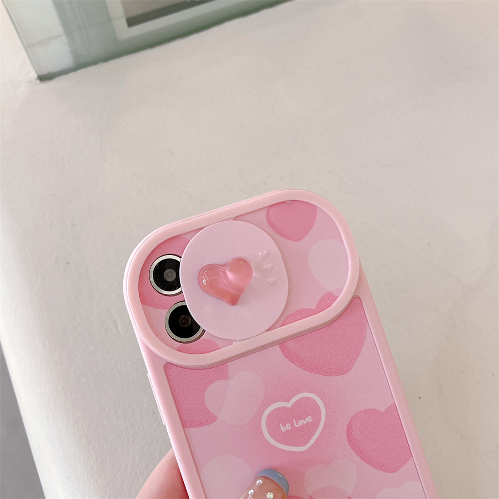 Pink Shockproof iPhone Case