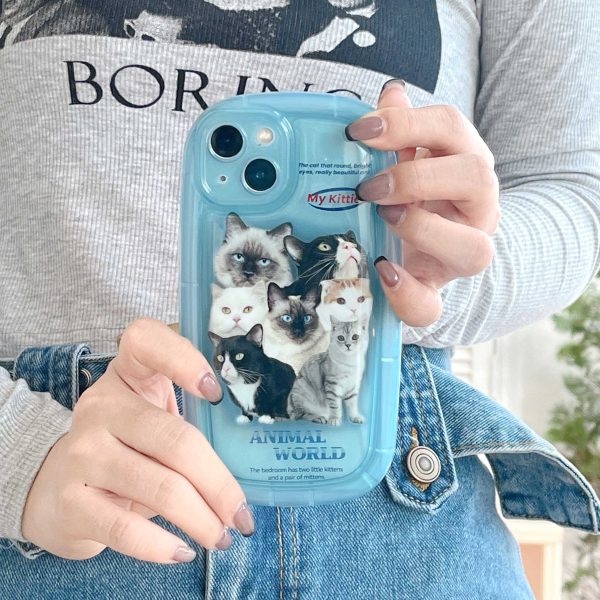 Fashion Cats iPhone 14 Case