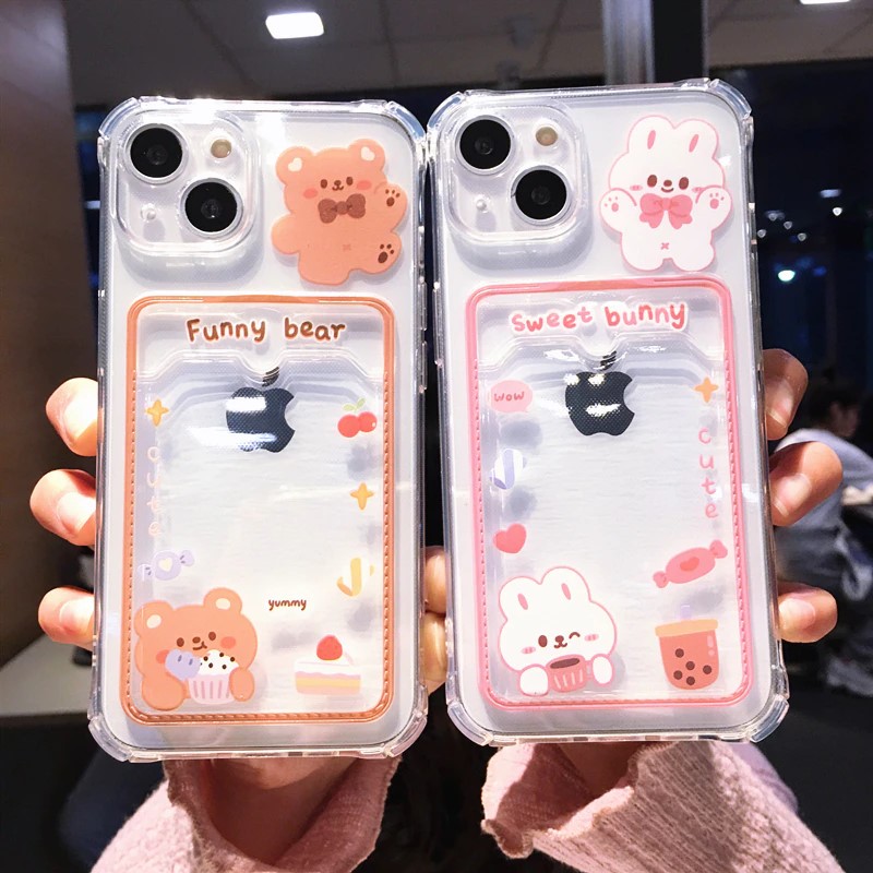 Bear & Bunny iPhone Case | FinishifyStore