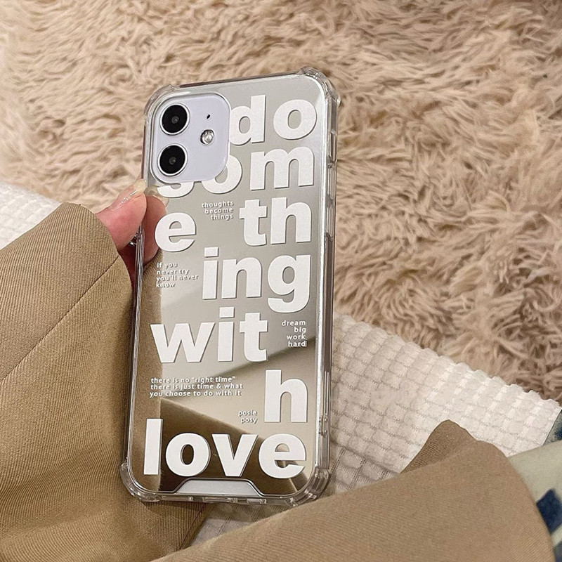Silver Mirror iPhone 12 Case