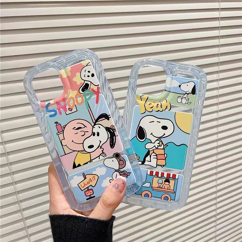Snoopy Is Happy iPhone 14 Pro Max Cases