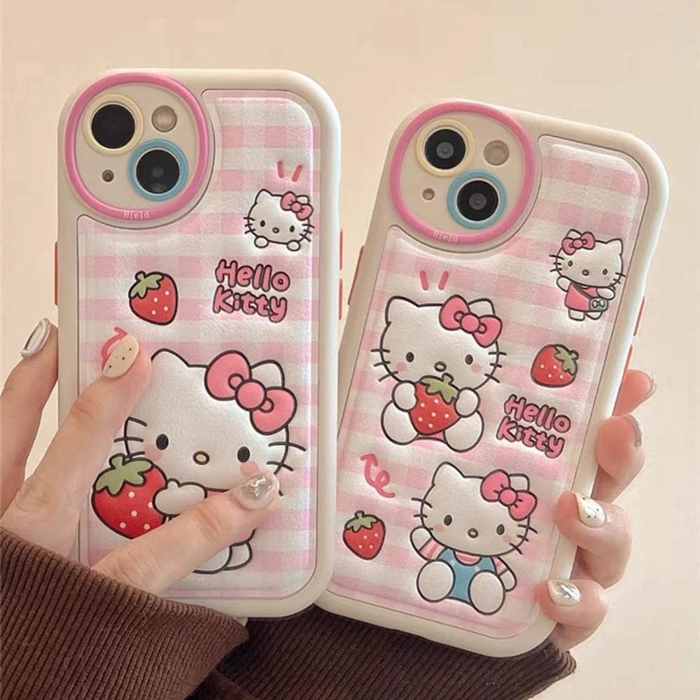 Hello Kitty is suitable for iphone13promax mobile case iphone12